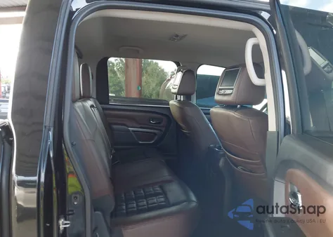 2017 Nissan Titan Platinum Reserve z USA, uszkodzony, nr VIN 1N6AA1E54HN572227